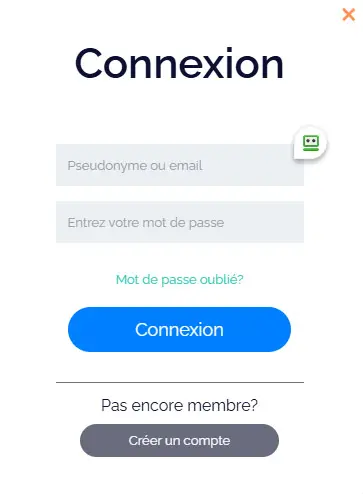 Connexion des membres du MyEmpire Casino