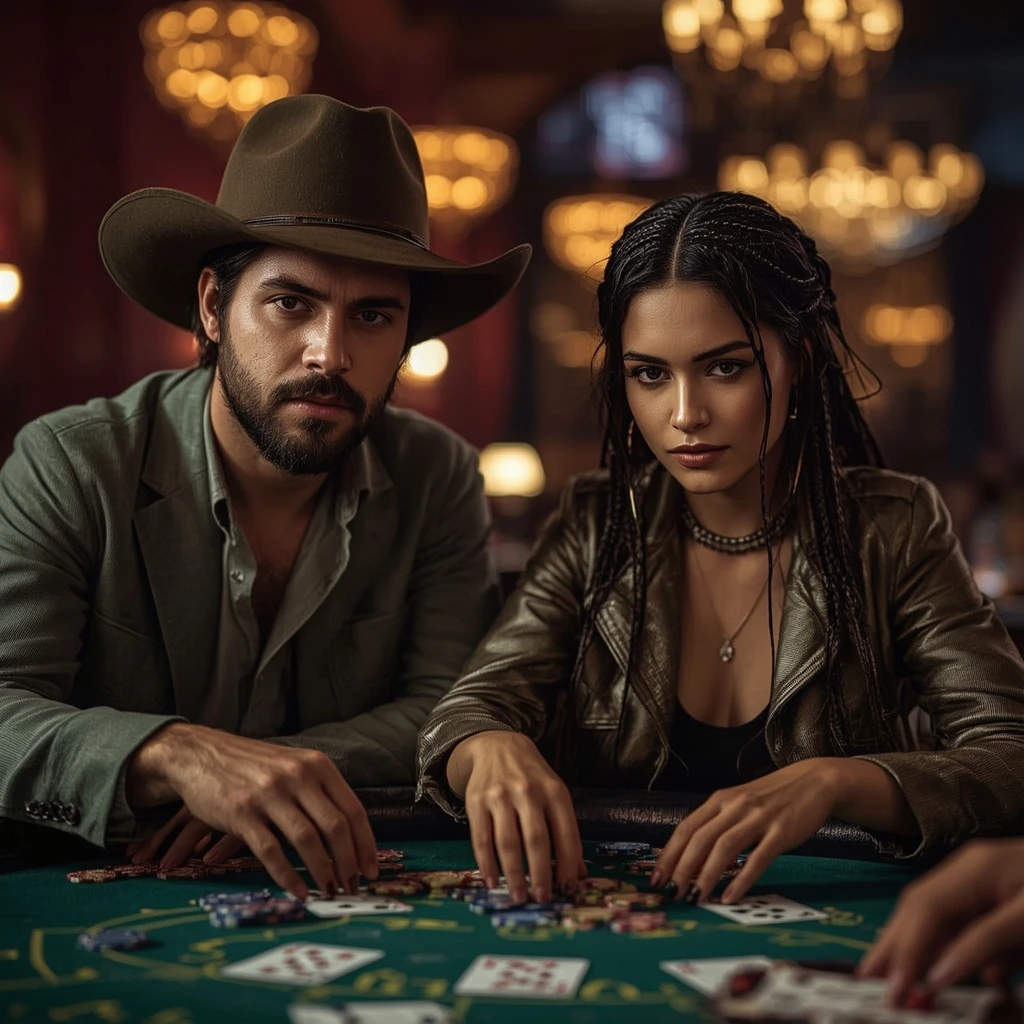 photo de deux joueurs de poker MyEmpire Casino